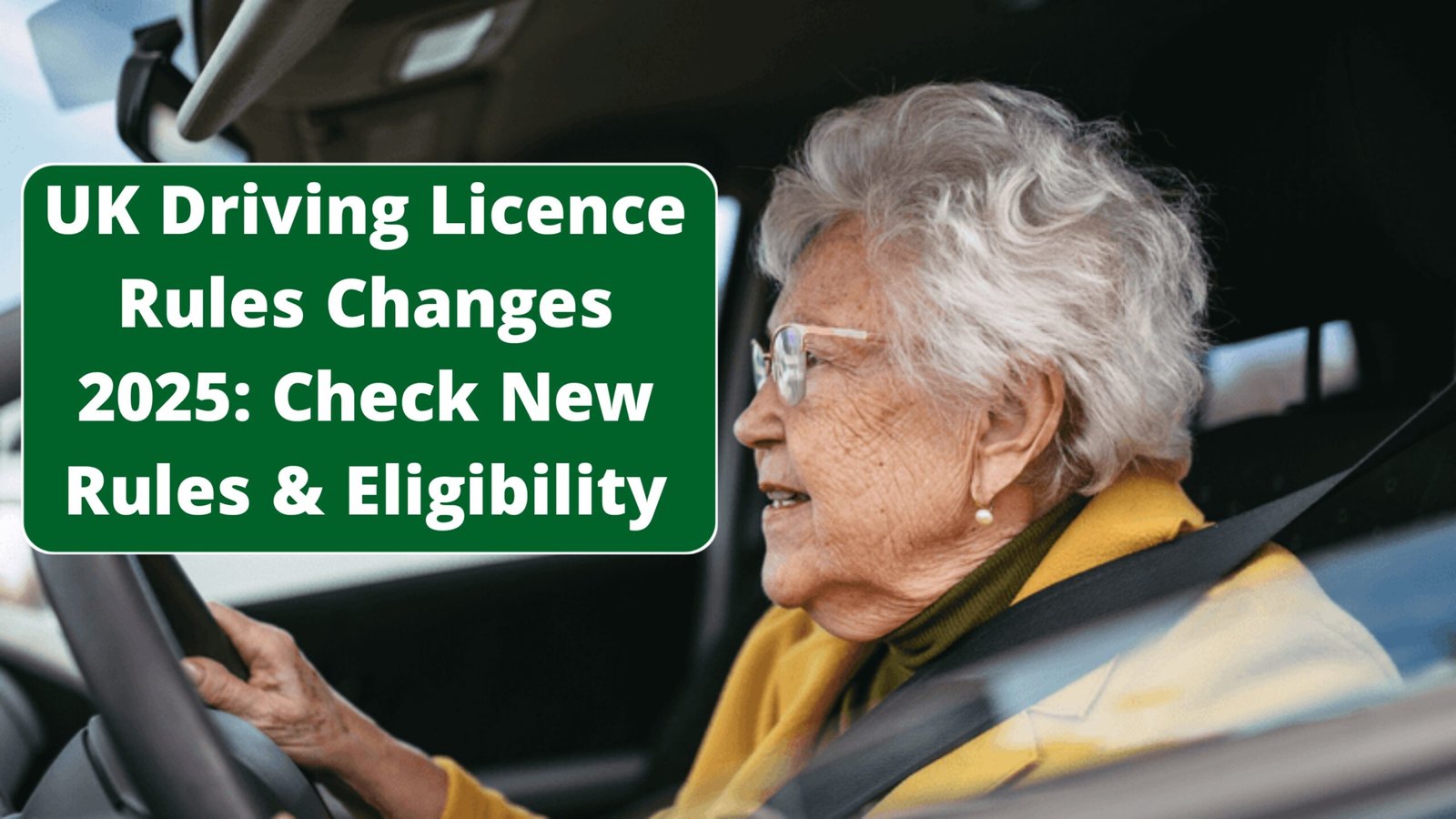UK Driving Licence Rules Changes 2025