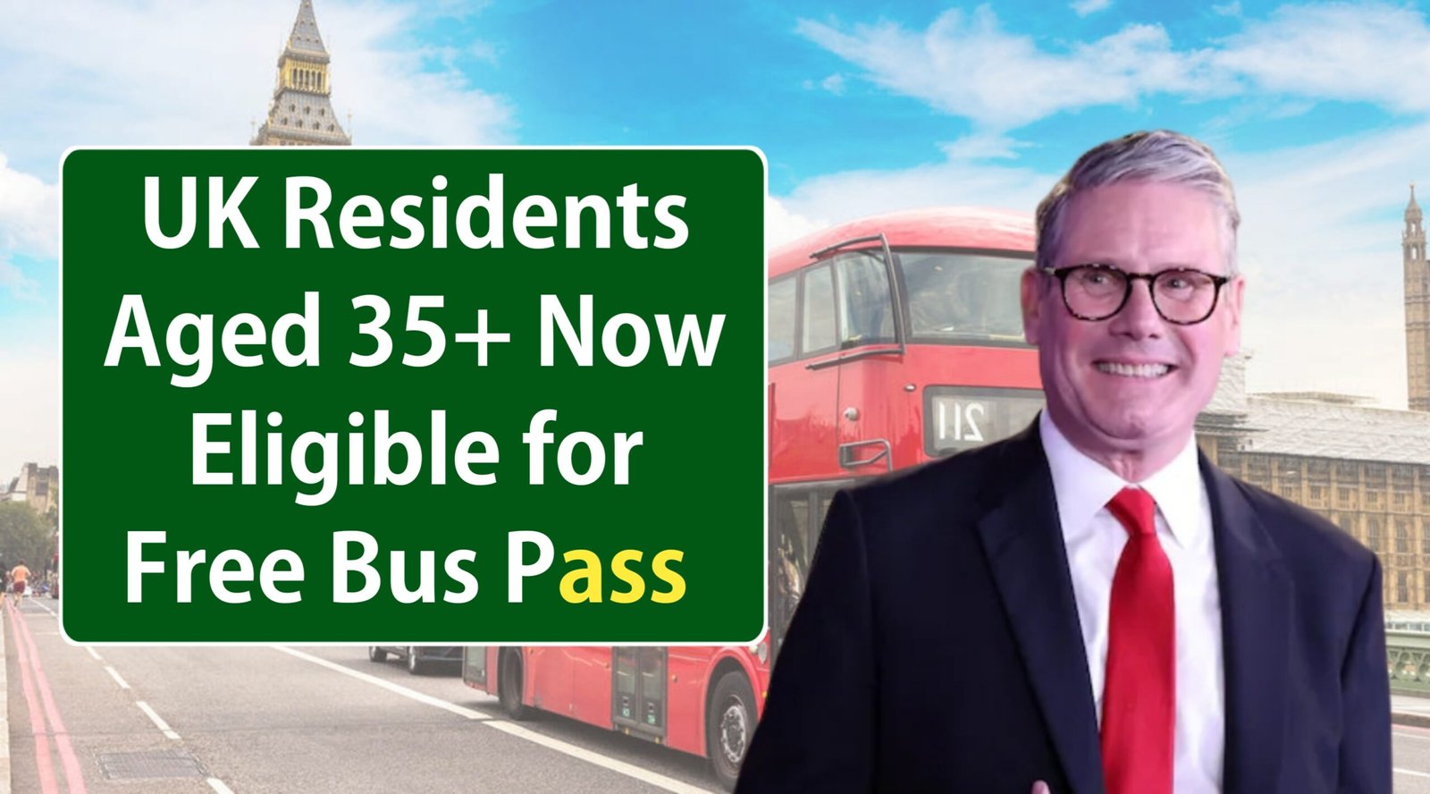 UK Residents Aged 35+ Now Eligible for Free Bus Pass