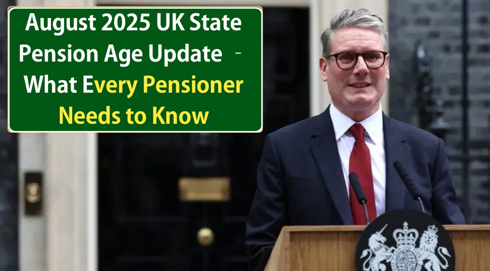 November 2025 UK State Pension Age Update