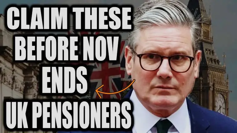 Freebies for Pensioners This November